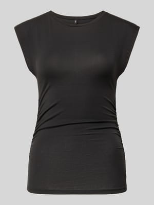 slim fit T-shirt van lyocellmix model 'AVASARAH' Shop The Look MANNEQUINE