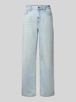 Straight Fit Jeans aus reiner Baumwolle Shop The Look MANNEQUINE