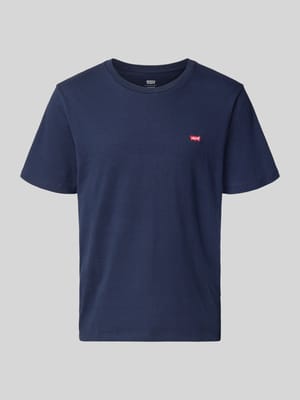 t-shirt z wyhaftowanym logo Shop The Look MANNEQUINE