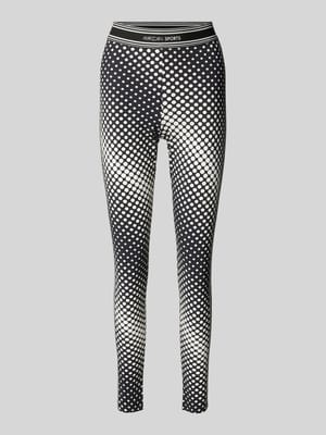 Skinny Fit Leggings mit elastischem Label-Bund Shop The Look MANNEQUINE