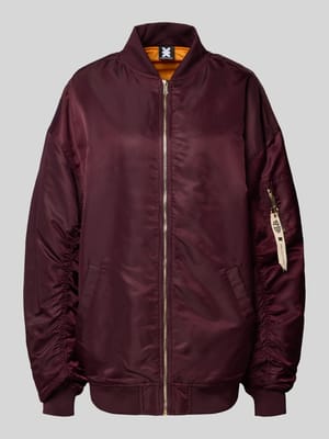 Oversized bomberjack met steekzakken Shop The Look MANNEQUINE