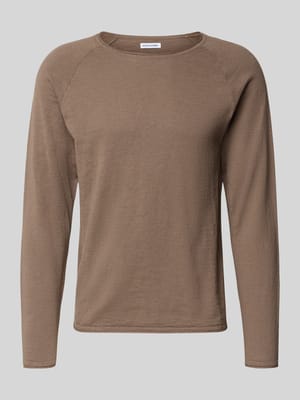 Regular fit shirt met lange mouwen met Logopatch Model 'Breeze' Shop The Look MANNEQUINE