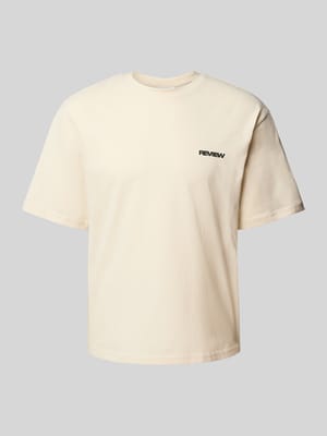 T-shirt met ronde hals Shop The Look MANNEQUINE