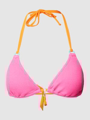 Bikini-Oberteil im Colour-Blocking-Design Shop The Look MANNEQUINE