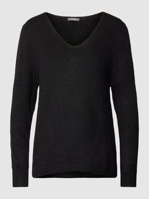 Gebreide pullover met boothals Shop The Look MANNEQUINE