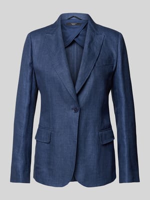 Leinenblazer mit Reverskragen Modell 'NALUT' Shop The Look MANNEQUINE