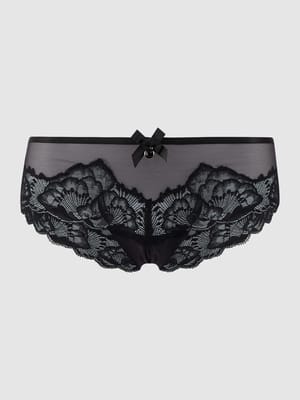 Onderbroek van mesh, model 'Orangerie' Shop The Look MANNEQUINE