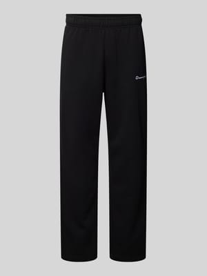 Straight Fit Sweatpants mit Label-Stitching Shop The Look MANNEQUINE