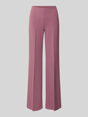 Flared Fit Stoffhose mit Bügelfalten Shop The Look MANNEQUINE