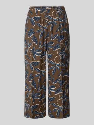 Straight Leg Stoffhose mit elastischem Bund Modell 'LIFE' Shop The Look MANNEQUINE