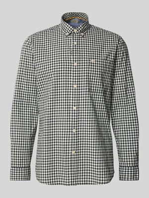 Regular fit vrijetijdsoverhemd met button-downkraag Shop The Look MANNEQUINE