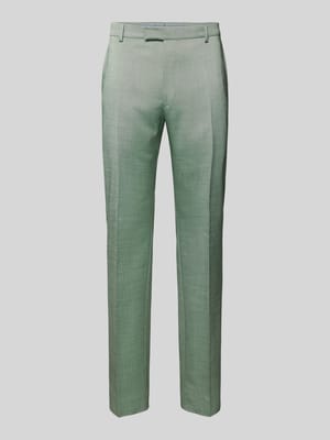 Slim Fit Anzughose mit Bügelfalten Modell 'Blayr' Shop The Look MANNEQUINE