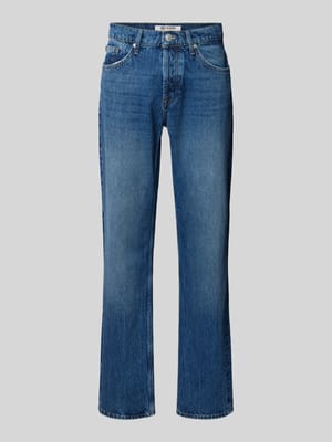 Straight leg jeans in 5-pocketmodel, model 'EDGE' Shop The Look MANNEQUINE