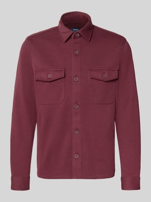 Overshirt mit Knopfleiste Shop The Look MANNEQUINE