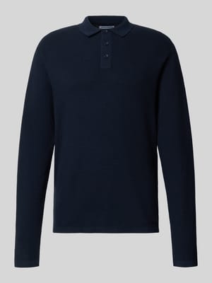 Gebreide pullover met kentkraag Shop The Look MANNEQUINE