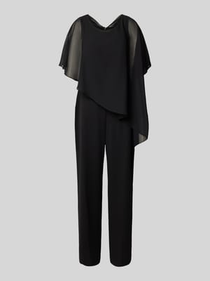 Jumpsuit mit Rundhalsausschnitt Shop The Look MANNEQUINE