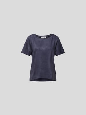 T-Shirt mit U-Boot-Ausschnitt Shop The Look MANNEQUINE