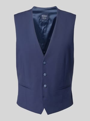 Gilet met paspelzakken Shop The Look MANNEQUINE