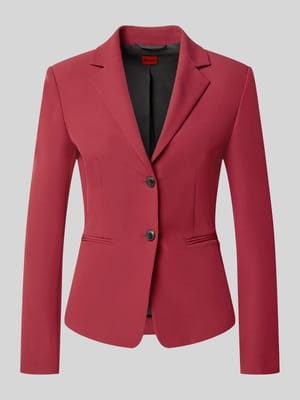 Regular Fit Kurzblazer mit Reverskragen Modell 'Agonia' Shop The Look MANNEQUINE