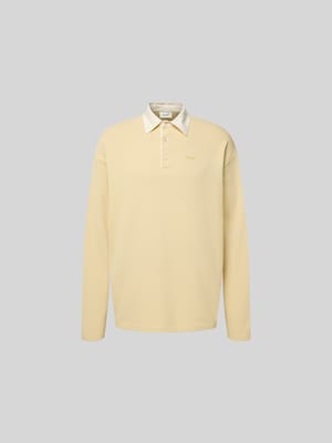 Relaxed Fit Sweatshirt mit Polokragen Shop The Look MANNEQUINE