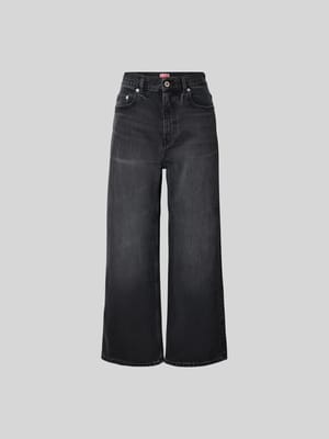 Wide Fit Jeans in 7/8-Länge Shop The Look MANNEQUINE