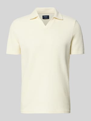 Regular Fit Poloshirt aus Baumwoll-Mix Shop The Look MANNEQUINE