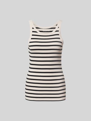 Tanktop mit Streifenmuster Shop The Look MANNEQUINE