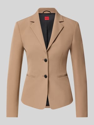 Regular Fit Kurzblazer mit Reverskragen Modell 'Agonia' Shop The Look MANNEQUINE