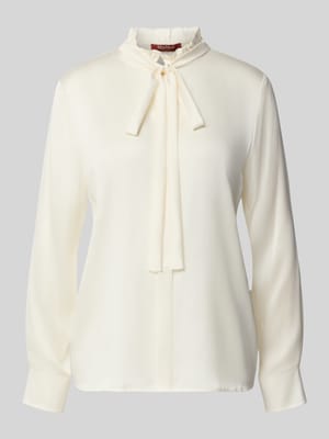 Regular fit blouse van zijdemix, model 'GILLES' Shop The Look MANNEQUINE