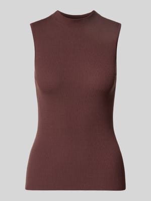 Slim fit top met mock-neck model 'FESKIES' Shop The Look MANNEQUINE
