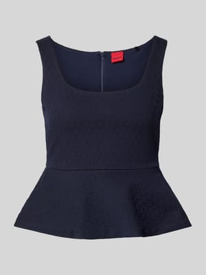 regular fit T-shirt van puur katoen model 'DALEIDA' Shop The Look MANNEQUINE
