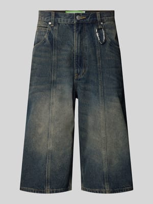 Superbaggy fit korte jeans in 5-pocketmodel Shop The Look MANNEQUINE