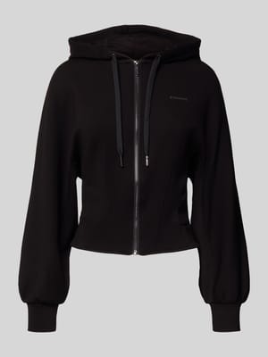 Sweatjack met viscose en capuchon Shop The Look MANNEQUINE