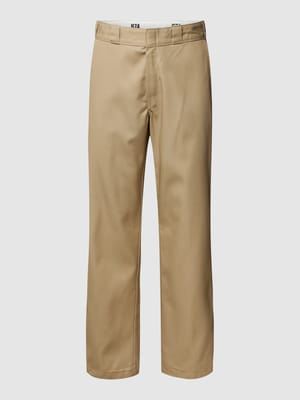 Chino met persplooien, model 'WORK PANT' Shop The Look MANNEQUINE