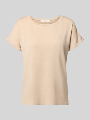 Relaxed Fit T-Shirt aus Viskose-Mix Shop The Look MANNEQUINE