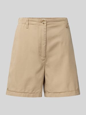 Regular Fit Chinoshorts aus Lyocell-Baumwoll-Mix Shop The Look MANNEQUINE