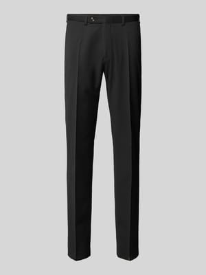 Slim Fit Anzughose mit Bügelfalten Modell 'Move Apollo' Shop The Look MANNEQUINE
