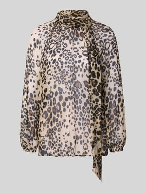 Blusenshirt mit Stehkragen Shop The Look MANNEQUINE