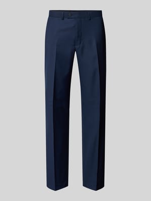 Fein strukturierte Anzughose mit Bügelfalten Shop The Look MANNEQUINE