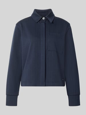 Regular fit sweatjack van viscosemix model 'BETTE' Shop The Look MANNEQUINE