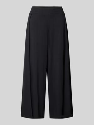 Spodnie szerokie o kroju relaxed fit z mieszanki wiskozy i elastanu Shop The Look MANNEQUINE