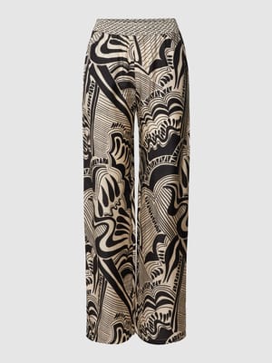 Broek met all-over print Shop The Look MANNEQUINE