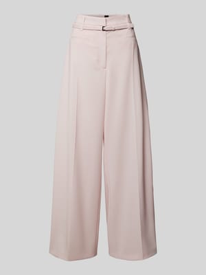 Wide Leg Stoffhose mit Bügelfalten Shop The Look MANNEQUINE