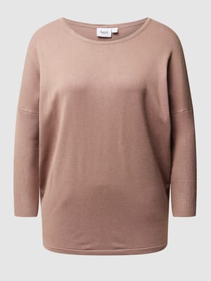 Pullover mit überschnittenen Schultern Shop The Look MANNEQUINE