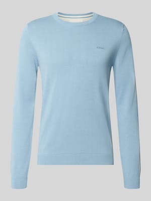 Regular Fit Pullover aus reiner Baumwolle Shop The Look MANNEQUINE