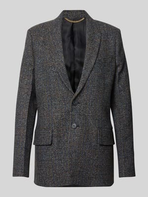 Regular Fit Longblazer mit Kettendetail Shop The Look MANNEQUINE