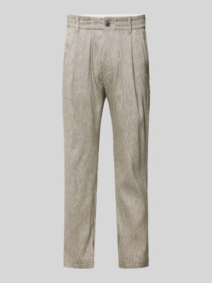 Spodnie z efektem melanżu model ‘Chasy’ Shop The Look MANNEQUINE