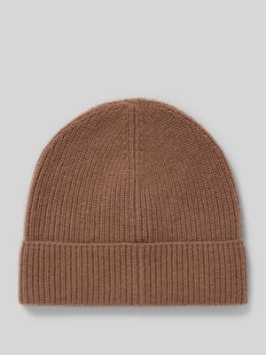 Muts van puur kasjmier in gebreide look Shop The Look MANNEQUINE