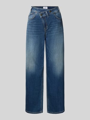 baggy fit barrel jeans van katoenmix model 'BAGGY ASYMMETRICAL' Shop The Look MANNEQUINE
