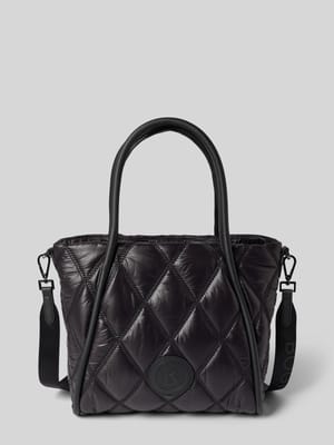 Shopper mit Steppnähten Modell 'tirano timea' Shop The Look MANNEQUINE